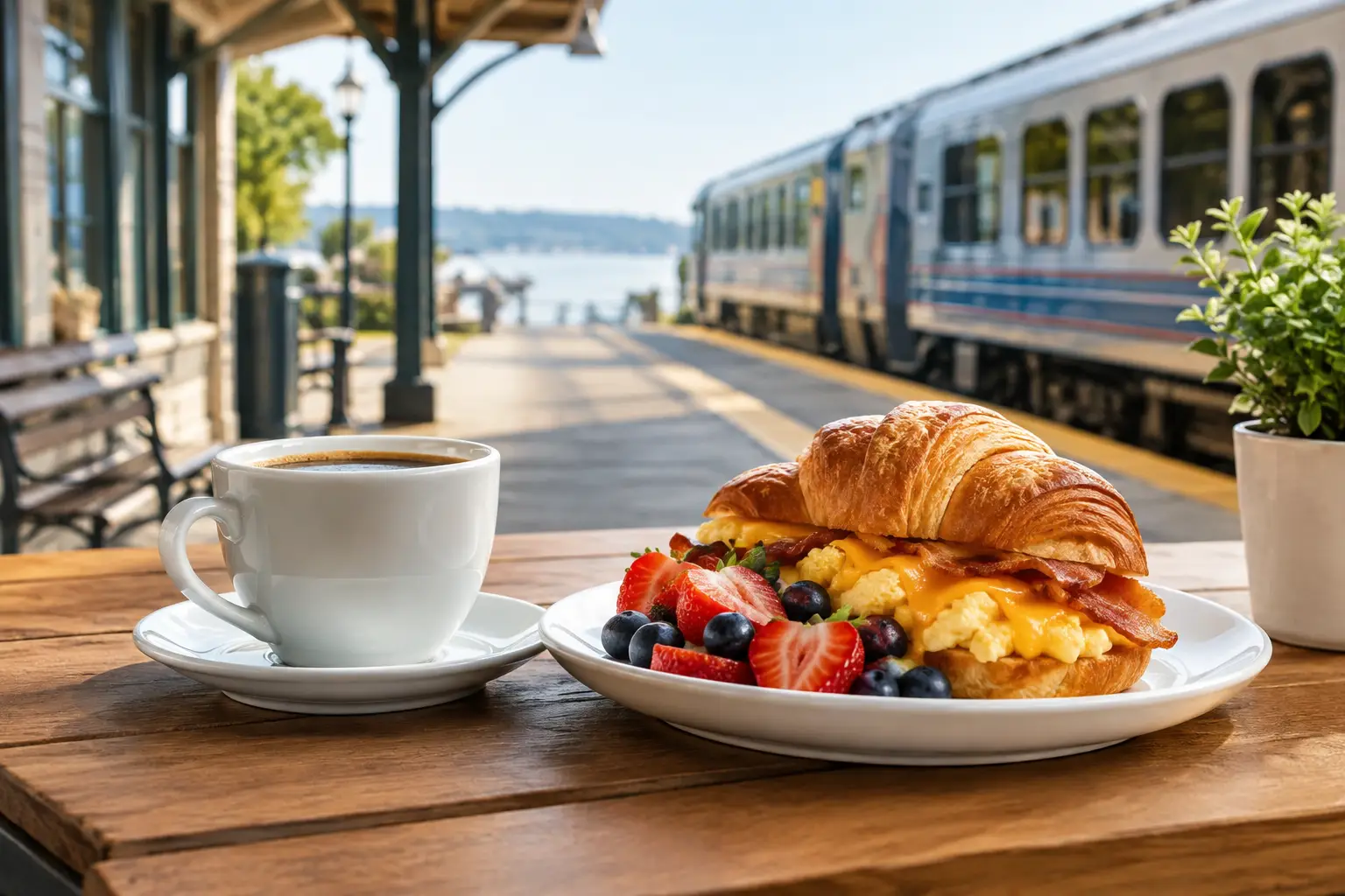 Breakfast Near Mystic Train Station, Made Easy