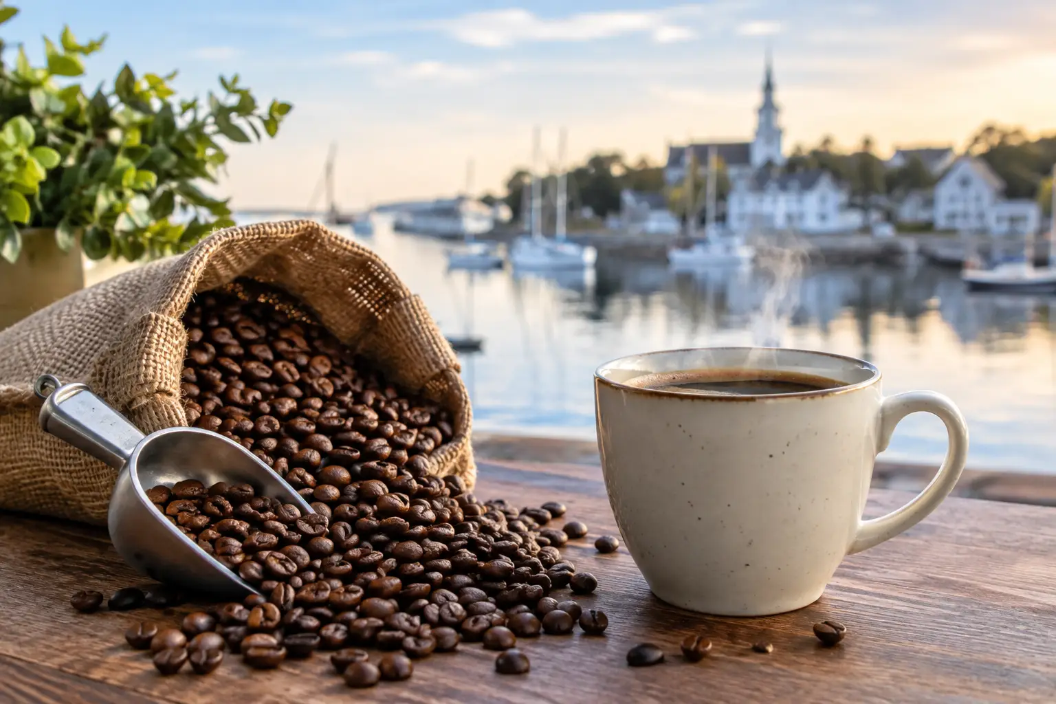 Fresh Roasted Coffee in Mystic CT, Close to Home